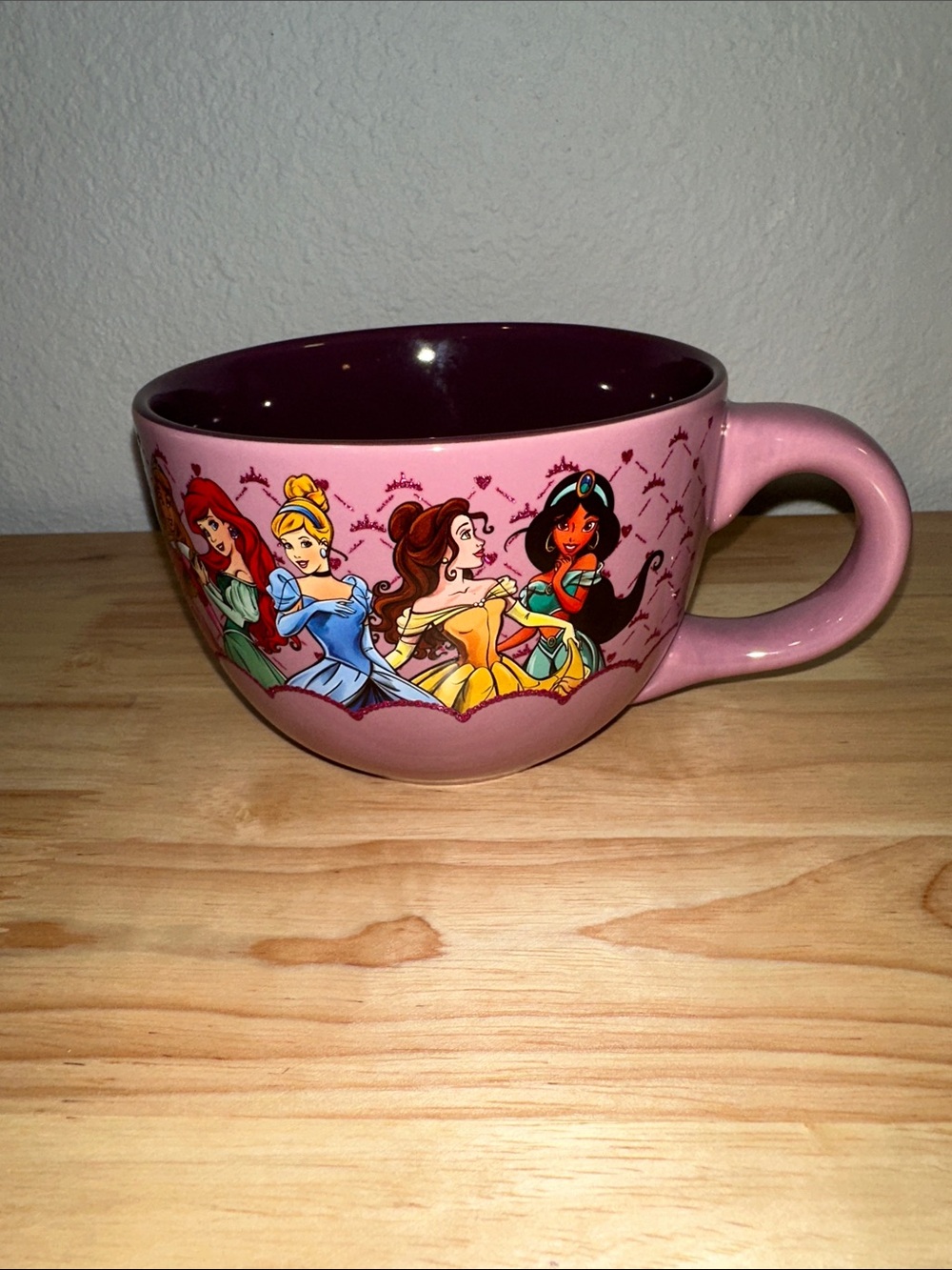 Disney Princesses Large Mug for Soup, Hot Cocoa, Tea, Coffee